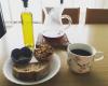 desayuno saludable cafe aceite oliva nueces